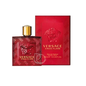 Aroma ardiente y moderno. Eros Flame Versace 100ml destaca por su energía y calidez.