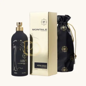 Perfume Aqua Gold Montale: frescura mediterránea, lujo y sofisticación en cada acorde.