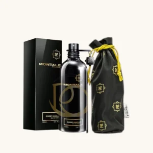 Perfume Boise Vanille Montale con notas cálidas de vainilla y maderas, elegante y sofisticado.