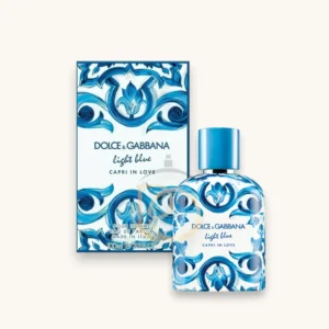 Perfume fresco y romántico con notas cítricas, florales y base cálida, inspirado en Capri.