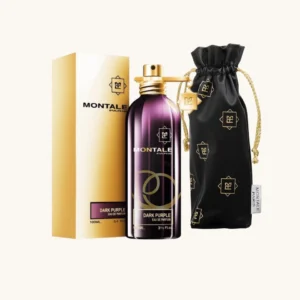 Perfume afrutado-floral con ciruela, rosa y ámbar, misterioso y sofisticado para noches elegantes.