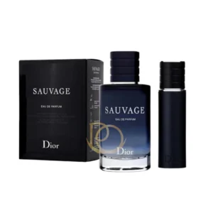 Perfume masculino intenso con notas cítricas, especiadas y amaderadas.