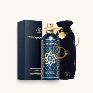 Perfume floral-oriental con rosa, jazmín y ámbar, sofisticado y misterioso para noches elegantes.