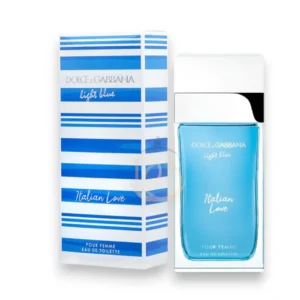 Perfume femenino y mediterráneo con notas cítricas y cálida base amaderada.