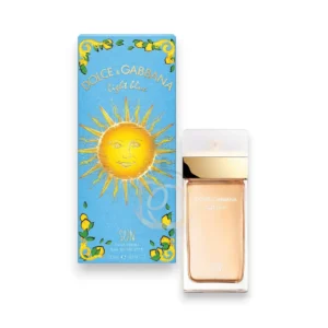 Perfume masculino fresco y tropical con notas cítricas, florales y cálidas de vainilla.