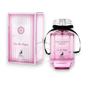 Perfume femenino con notas frutales, florales y cálidas que reflejan elegancia y misterio.