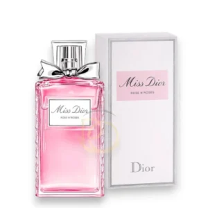 Perfume femenino fresco con notas cítricas, rosas intensas y almizcle.