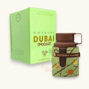 Perfume gourmand y oriental con cacao, vainilla y ámbar, elegante y seductor.