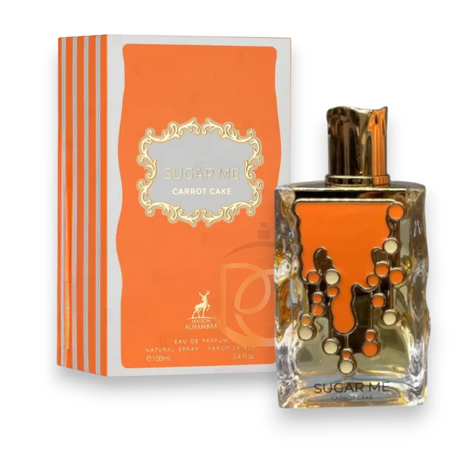 Aroma cálido de pastel especiado con vainilla, canela y azúcar morena.