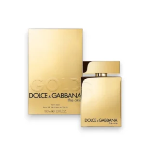 Perfume dorado y sofisticado con notas frescas, florales y cálidas que reflejan lujo y elegancia.
