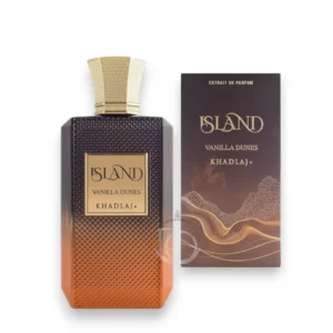 Perfume tropical y elegante con vainilla, jazmín y sándalo, ideal para ocasiones especiales.