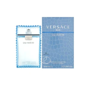 Versace Man Eau Fraîche 200ml: frescura cítrica y elegancia amaderada para uso diario.