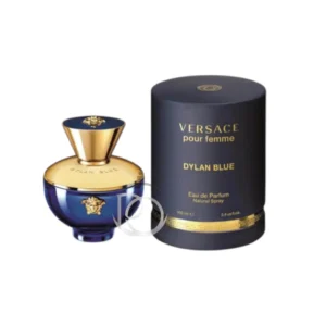 Versace Pour Femme Dylan Blue: floral, sensual y moderna con un toque amaderado elegante.
