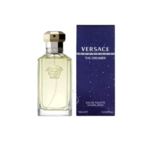 Versace The Dreamer: aroma romántico, cálido y único con toques florales y tabaco.
