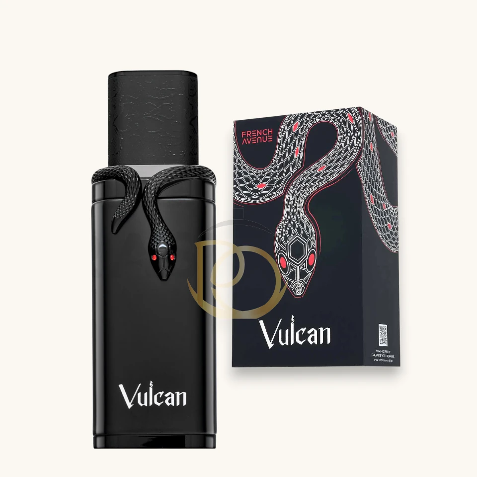 Perfume masculino intenso y sofisticado con notas especiadas, cuero y maderas.