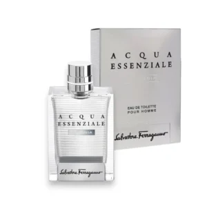 Perfume masculino fresco con notas cítricas, lavanda y vetiver, inspirado en la pureza del agua.