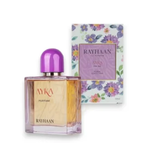 Frasco minimalista de Aika For Her Floral con un diseño que refleja pureza y feminidad.