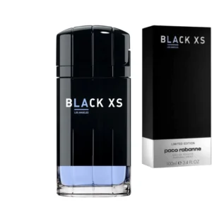 Black XS 2005 Paco Rabanne, fragancia masculina rebelde con notas cítricas, especiadas y cálidas.