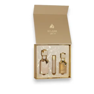 Perfume Eclaire Lattafa 3Pzs: frescura y elegancia en un set exclusivo.