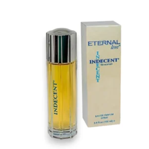 Perfume romántico y apasionado con notas florales, ámbar y almizcle.