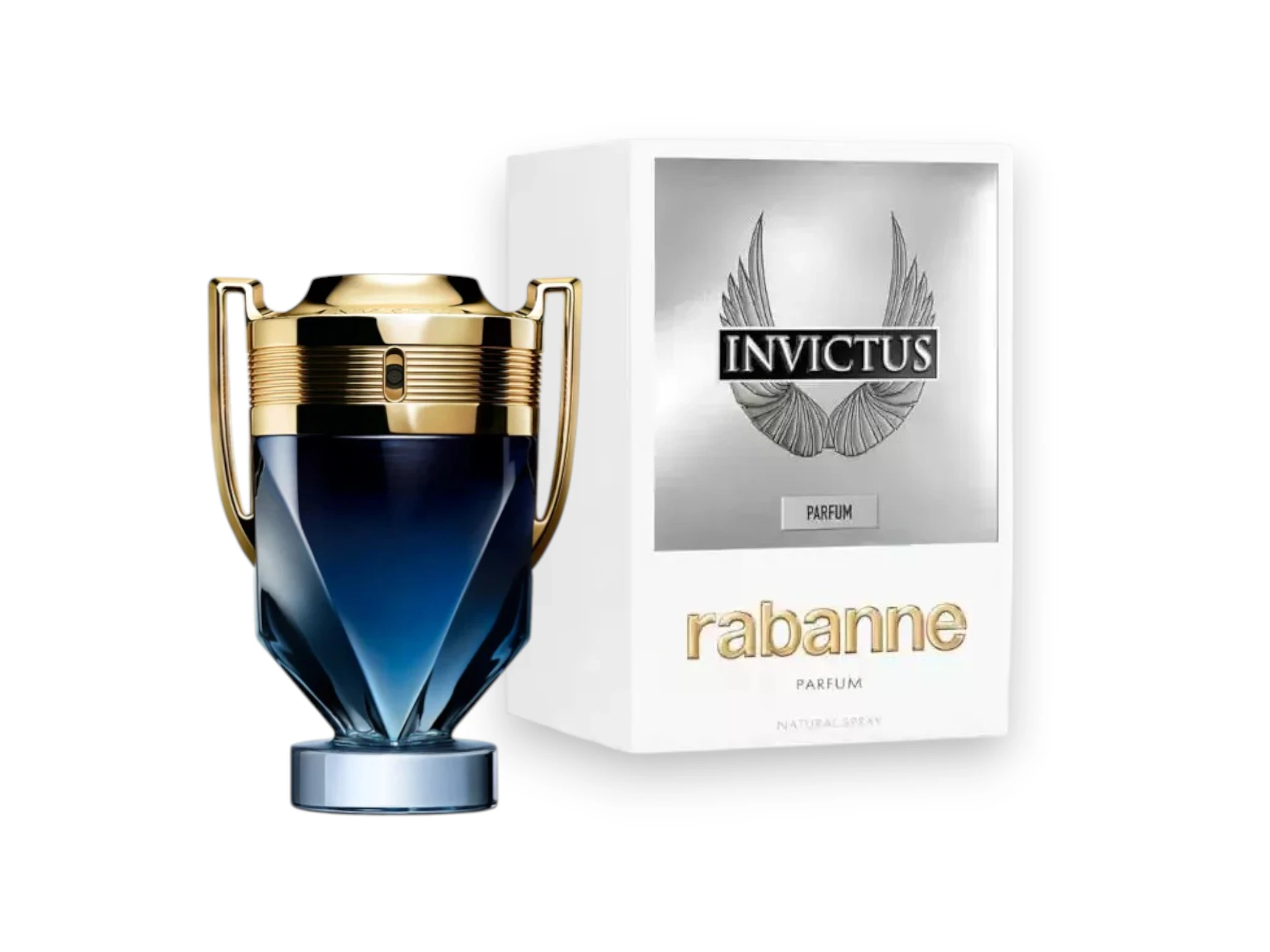 fragancia fresca y amaderada con notas marinas, laurel y ámbar gris. Poder y confianza en cada ocasión.