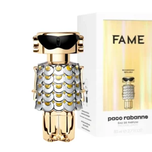 Perfume femenino floral y ambarino, símbolo de elegancia, modernidad y sofisticación atemporal.
