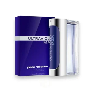 Perfume masculino moderno con notas frescas, especiadas y cálidas de gran sofisticación.