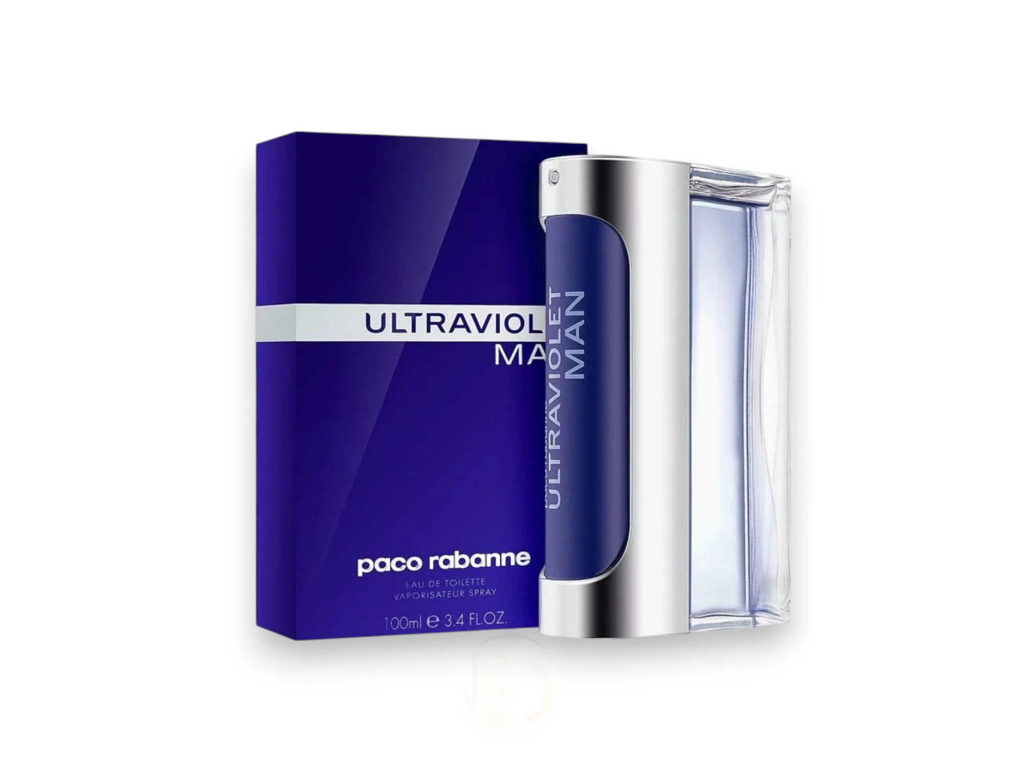 Perfume masculino moderno con notas frescas, especiadas y cálidas de gran sofisticación.