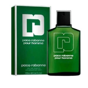 Pour Homme Paco Rabanne, fragancia masculina clásica con notas frescas, especiadas y cálidas.