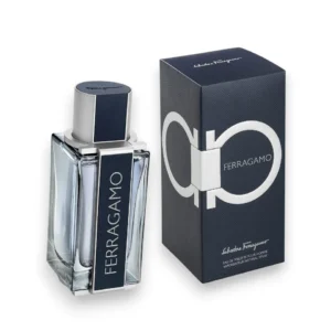 Perfume masculino moderno con notas cítricas, cuero e iris, envuelto en almizcle y vetiver.