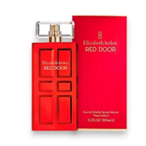 Perfume Red Door For Women: elegancia femenina y sofisticación clásica en cada nota.