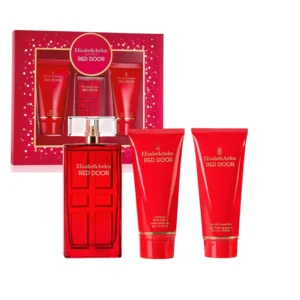 Perfume Estuche Red Door EDT: elegancia femenina y sofisticación clásica en cada nota.