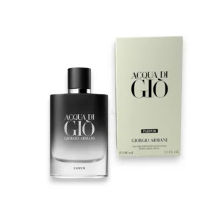 Acqua Di Giò Parfum: frescura cítrica y acuática con lavanda, pachulí e incienso.