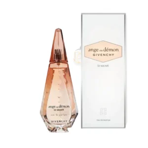 Perfume Ange Ou Démon Le Secret con notas de peonía, jazmín y almizcle, fresco y elegante.