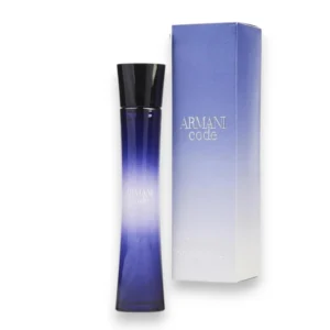 Armani Code EDP 75ml, frescura cítrica y elegancia intensa para cada ocasión.