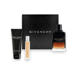 Estuche Gentleman Reserve Privée EDP 3Pzs: whisky, iris y ámbar que definen elegancia masculina.