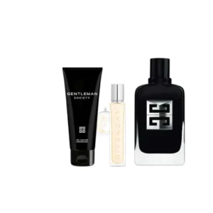 Gentleman Society de Givenchy 3Pzs: frescura especiada, corazón floral y base cálida masculina.
