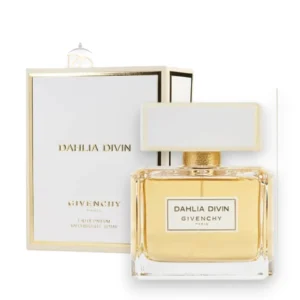 Reflejos de oro: la esencia de Givenchy Dahlia Divin captura el brillo de la alta costura francesa.