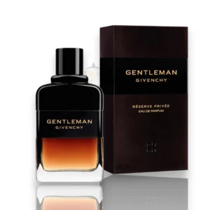Givenchy Gentleman Reserve Privée, perfume masculino intenso con notas de whisky, iris y maderas.