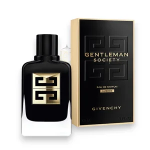 Perfume masculino sofisticado con notas cítricas, especiadas y ambarinas.