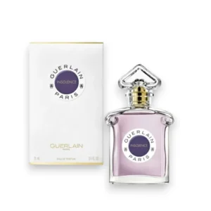 Perfume femenino audaz y elegante con notas frutales, corazón floral y base cálida oriental.