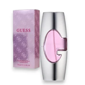 Perfume femenino elegante con notas frutales, corazón floral y base cálida envolvente.