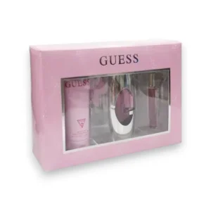 Elegante set Guess Woman Estuche que incluye el perfume icónico y productos complementarios de lujo.