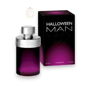 Descubre Halloween Man EDT, fragancia masculina con notas cítricas, corazón especiado y base cálida de almizcle.
