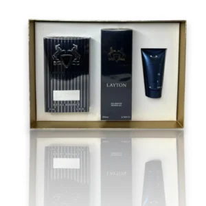 Perfume masculino intenso con notas cítricas, corazón floral y base cálida de ámbar y vainilla.