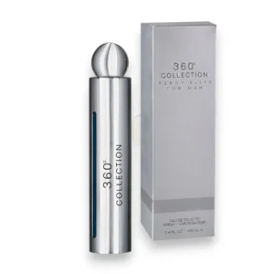Diseño moderno del perfume 360° Collection For Men EDT, frescura y elegancia para el uso diario.
