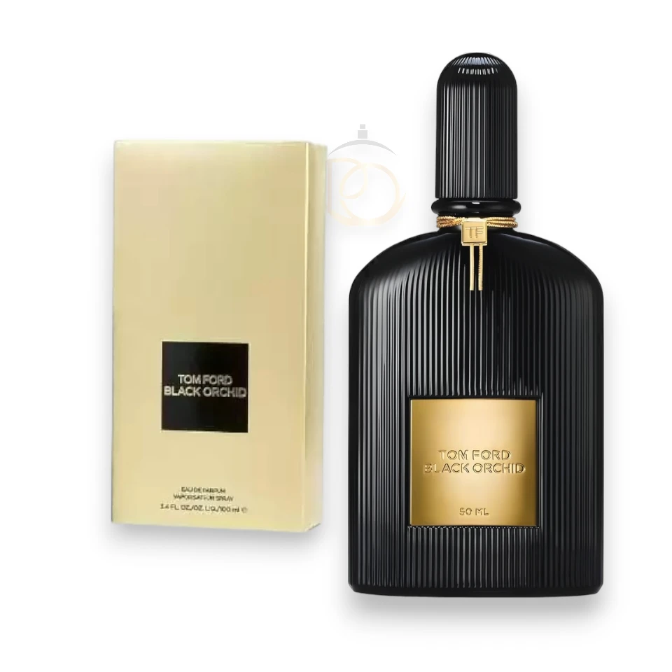 Perfume intenso y sofisticado con notas de trufa, orquídea y pachulí.