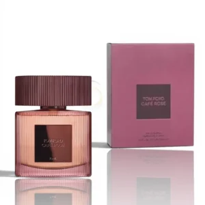 Perfume sofisticado y moderno con notas de rosa, café e incienso.