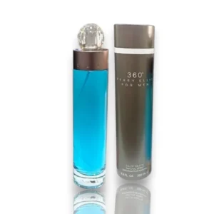 Perry Ellis 360° EDT 200Ml Hombre, fragancia fresca, aromática y cálida, símbolo de elegancia moderna.
