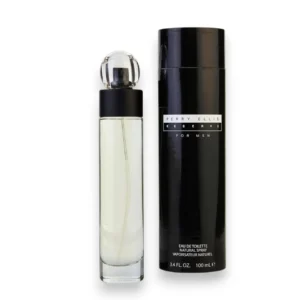 Reserve Perry Ellis, fragancia masculina fresca, aromática y cálida, símbolo de elegancia moderna.